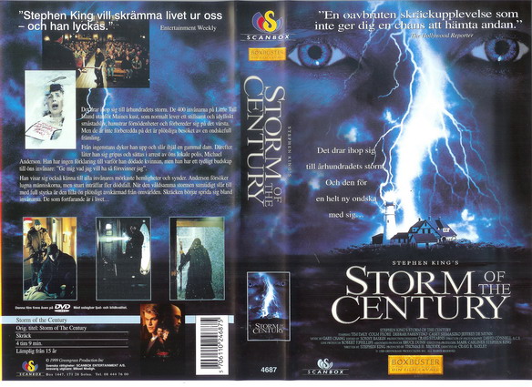 STORM OF THE CENTURY (vhs-omslag)