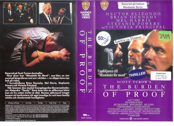 BURDEN OF PROOF (VHS)