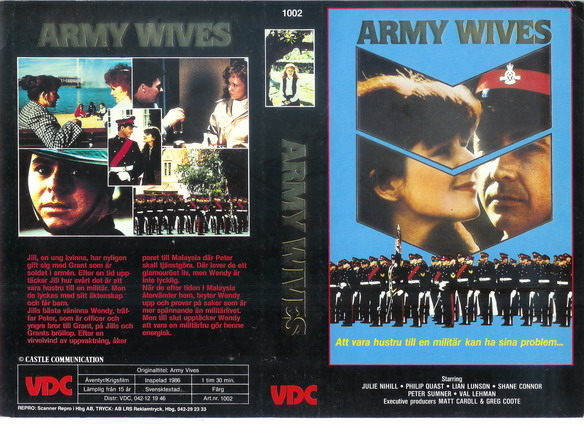 ARMY WIVES (vhs omslag)