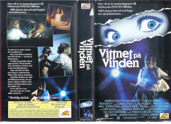 7702 VITTNET PÅ VINDEN (VHS)