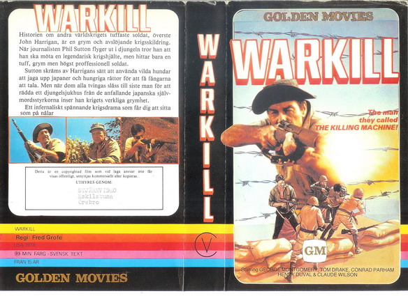 WARKILL (VHS)