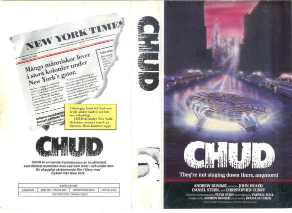 4920 CHUD (VHS)