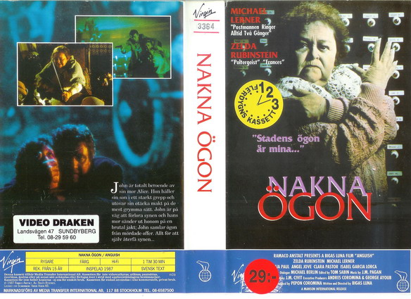 NAKNA ÖGON (VHS)