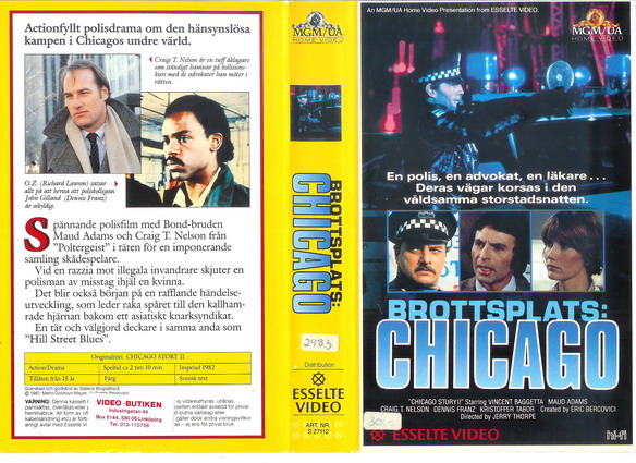 BROTTSPLATS:CHICAGO (VHS)