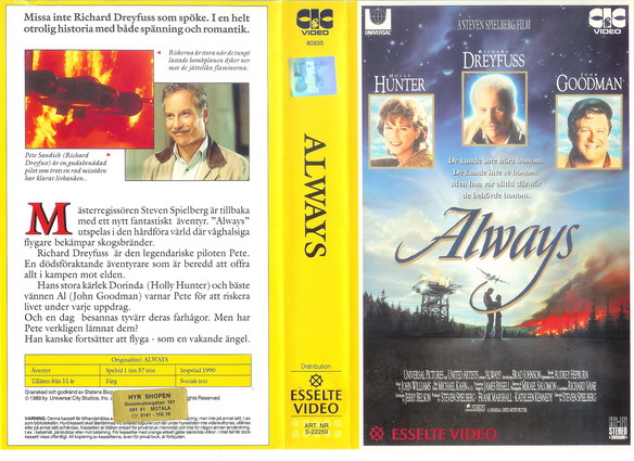 22259 ALWAYS (VHS)