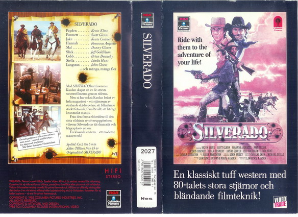 25085 SILVERADO (VHS)