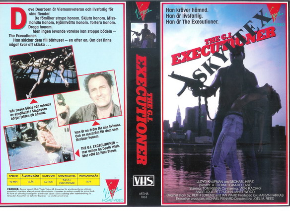 G.I. EXECUTIONER(vhs omslag)