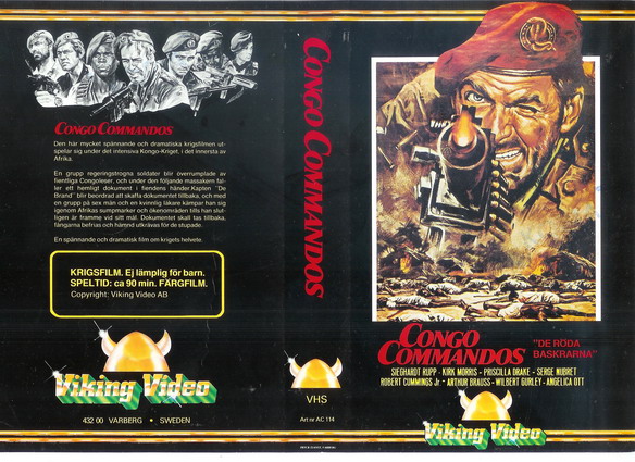 CONGO COMMANDOS (VHS)