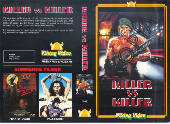 KILLER VS KILLER (VHS)