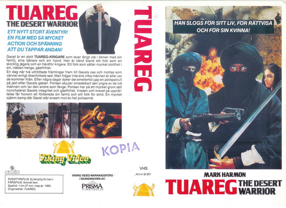 TUAREG (vhs omslag)