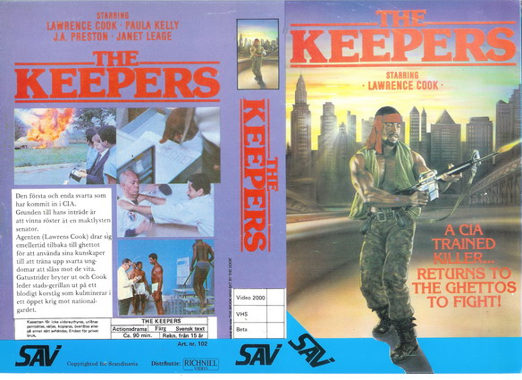 KEEPERS (Vhs-Omslag)
