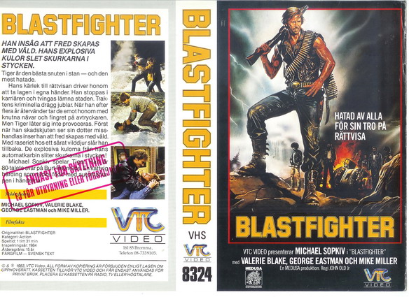 8324 BLASTFIGHTER (VHS)