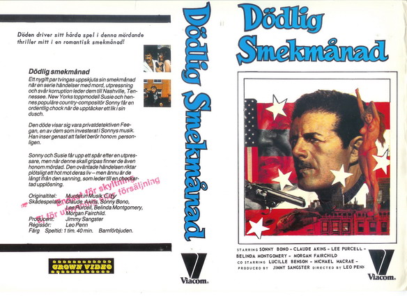 DÖDLIG SMEKMÅNAD (VHS)