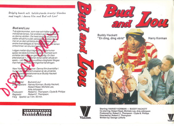 BUD AND LOU (Vhs-Omslag)