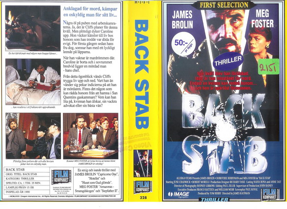328 Back Stab (VHS)