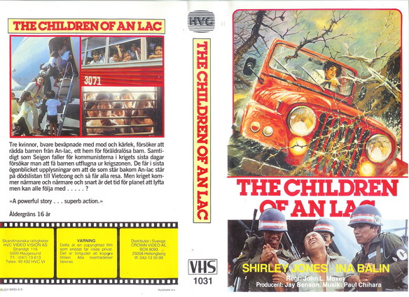 CHILDREN OF AN LAC (Vhs-Omslag)