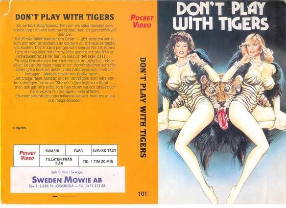 101 DON'T PLAY WITH TIGERS (Video 2000