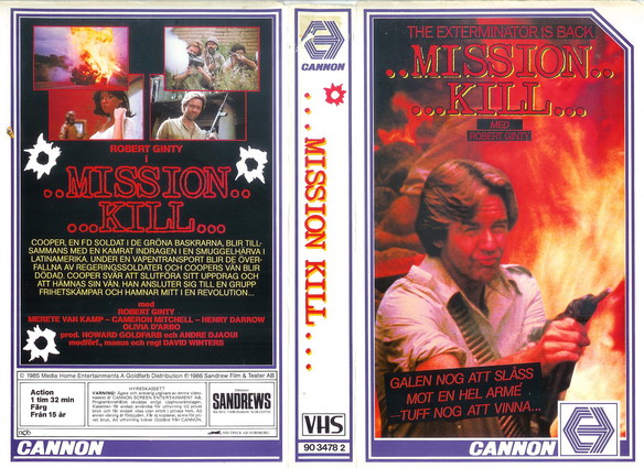MISSION KILL (vhs-omslag)