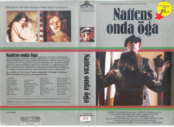 11778 NATTENS ONDA ÖGA (VHS)