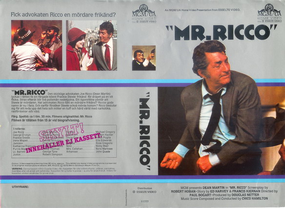 MR.RICCO (Vhs-Omslag)