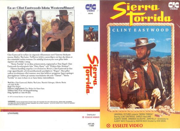 11569 SIERRA TORRIDA  (VHS)