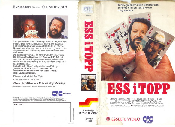 11540 Ess i topp  (VHS)