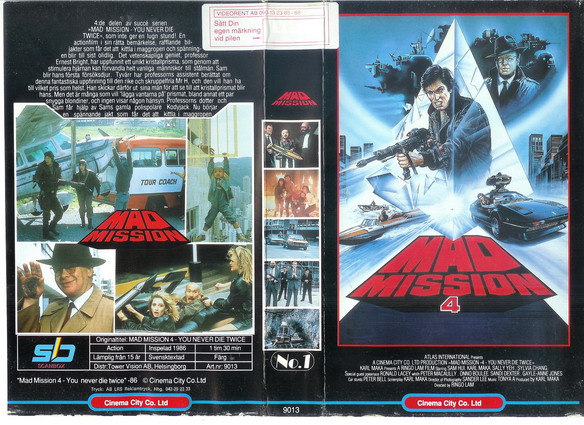 9013 MAD MISSION 4 (VHS)