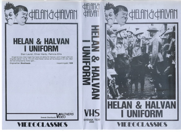 2069 HELAN & HALVAN  I UNIFORM (VHS)