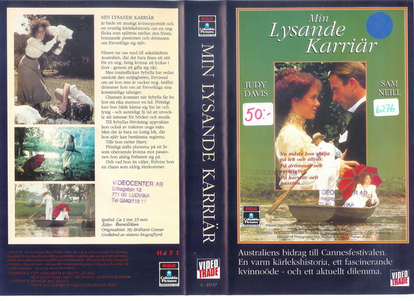 25177 MIN LYSANDE KARRIÄR (VHS)