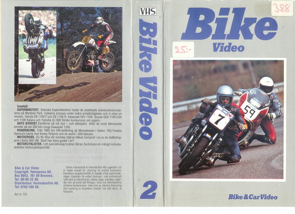 713 Bike Video 2  (VHS)