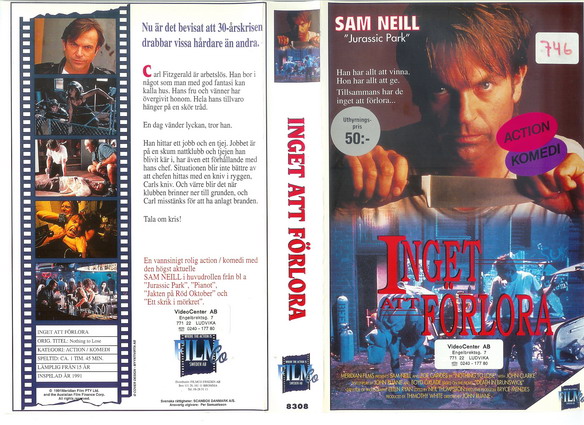 8308 INGET ATT FÖRLORA (VHS)