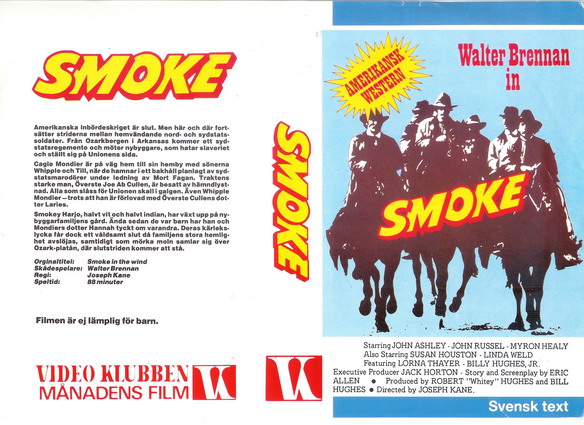 SMOKE (vhs omslag)