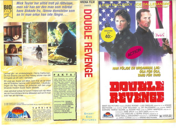 DOUBLE REVENGE (VHS)