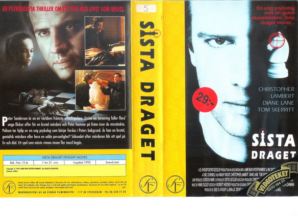 SISTA DRAGET (VHS) TITTKOPIA