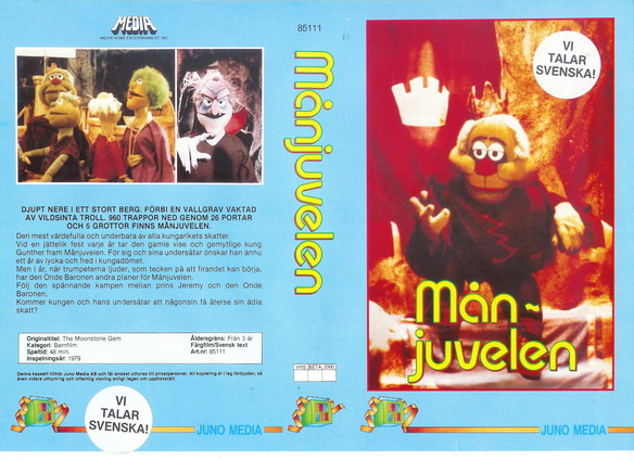 85111 MÅNJUVELEN (VHS)