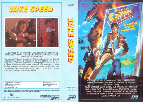 86305 Jake Speed (VHS)
