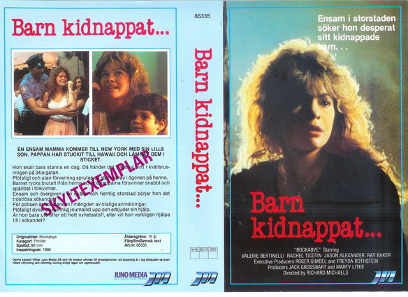 85335 BARN KIDNAPPAT (VHS)