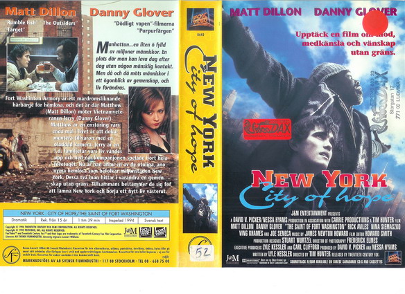 NEW YORK CITY OF HOPE (VHS)