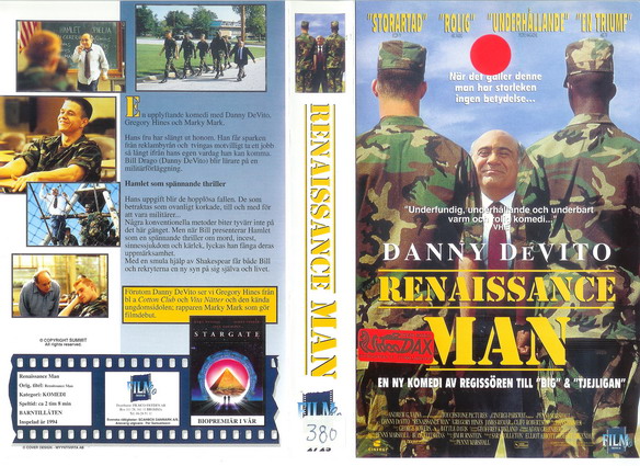 2725 Renaissance Man (VHS)