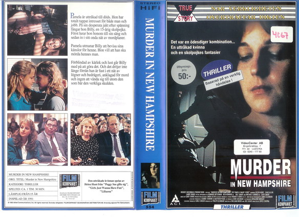 554 MURDER IN NEW HAMSHIRE (VHS)