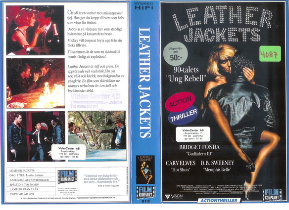 LEATHER JACKETS (Vhs-Omslag)