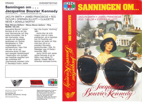 SANNINGEN OM . . . JACQUELINE BOUVIER KENNEDY(vhs omslag)