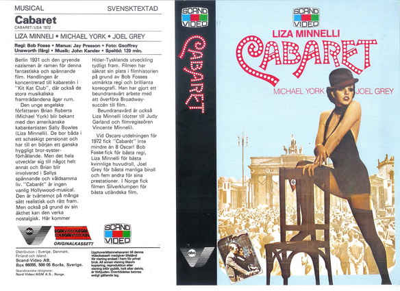 CABARET (VHS)