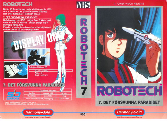 ROBOTECH 7 (vhs-omslag)