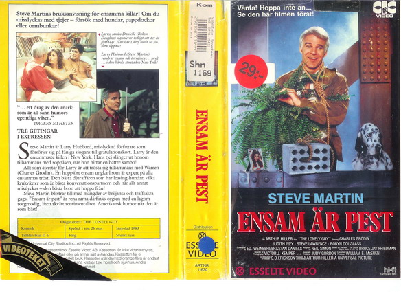 11630 ENSAM ÄR PEST (VHS)