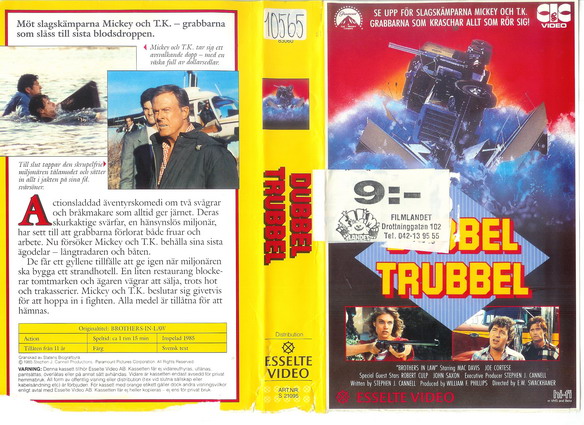 21095 DUBBEL TRUBBEL (VHS)