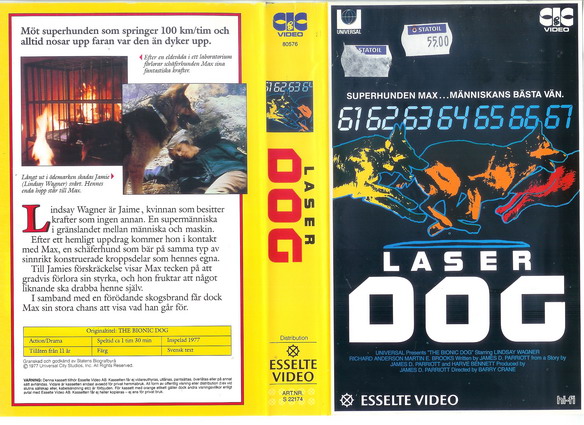 LASER DOG (VHS)