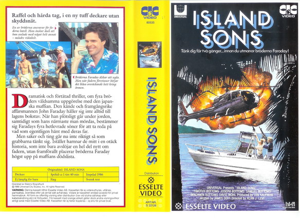 ISLAND SONS (Vhs-Omslag)