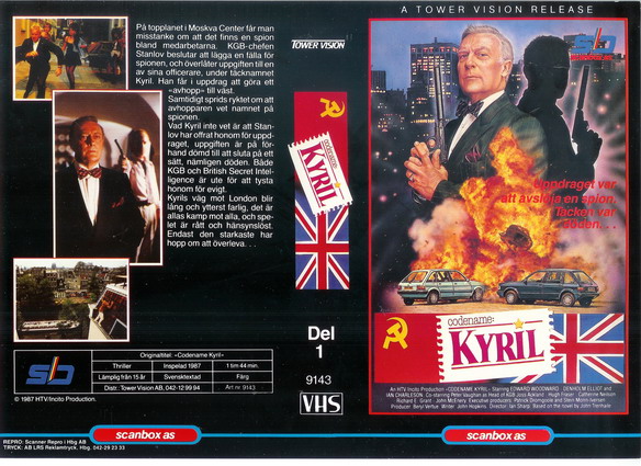 9143 CODENAME KYRIL DEL 1 (VHS)