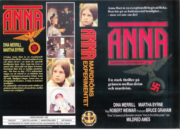 8018 ANNA - MARDRÖMS EXPERIMENTET (VHS)